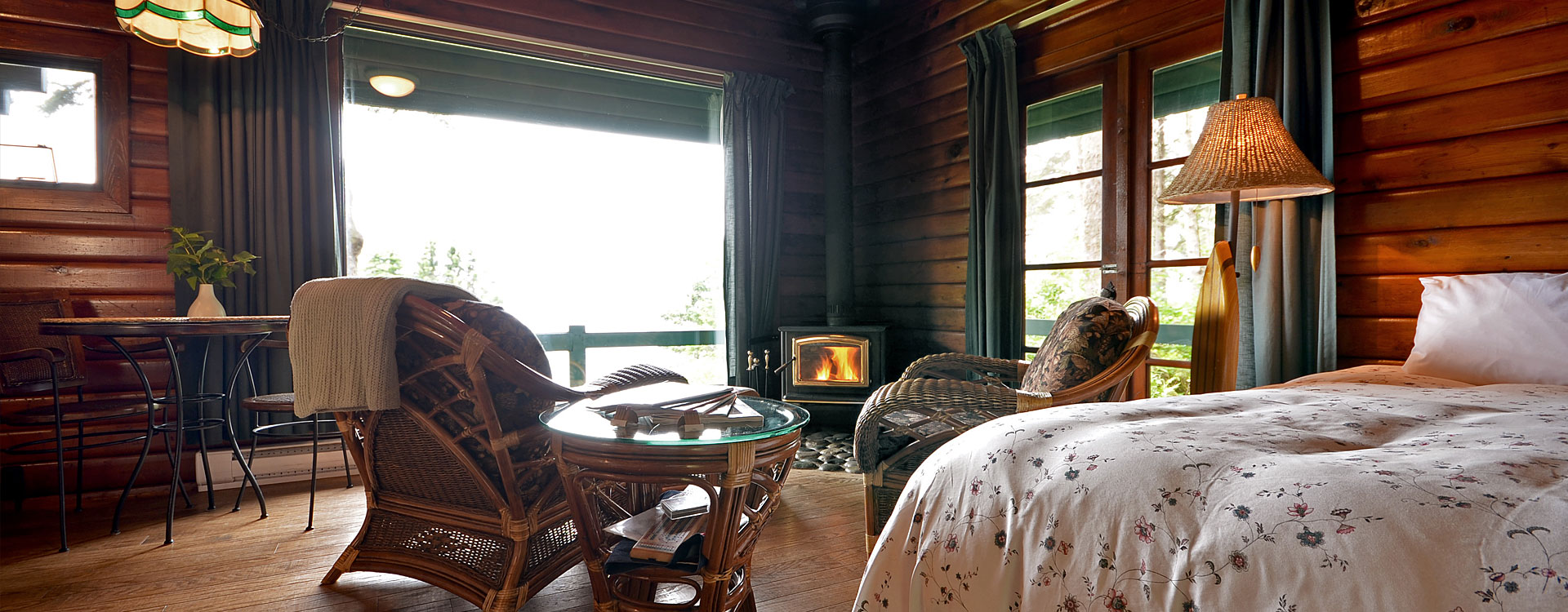 Cabins 3 & 4: Rustic Log Cabin Duplex