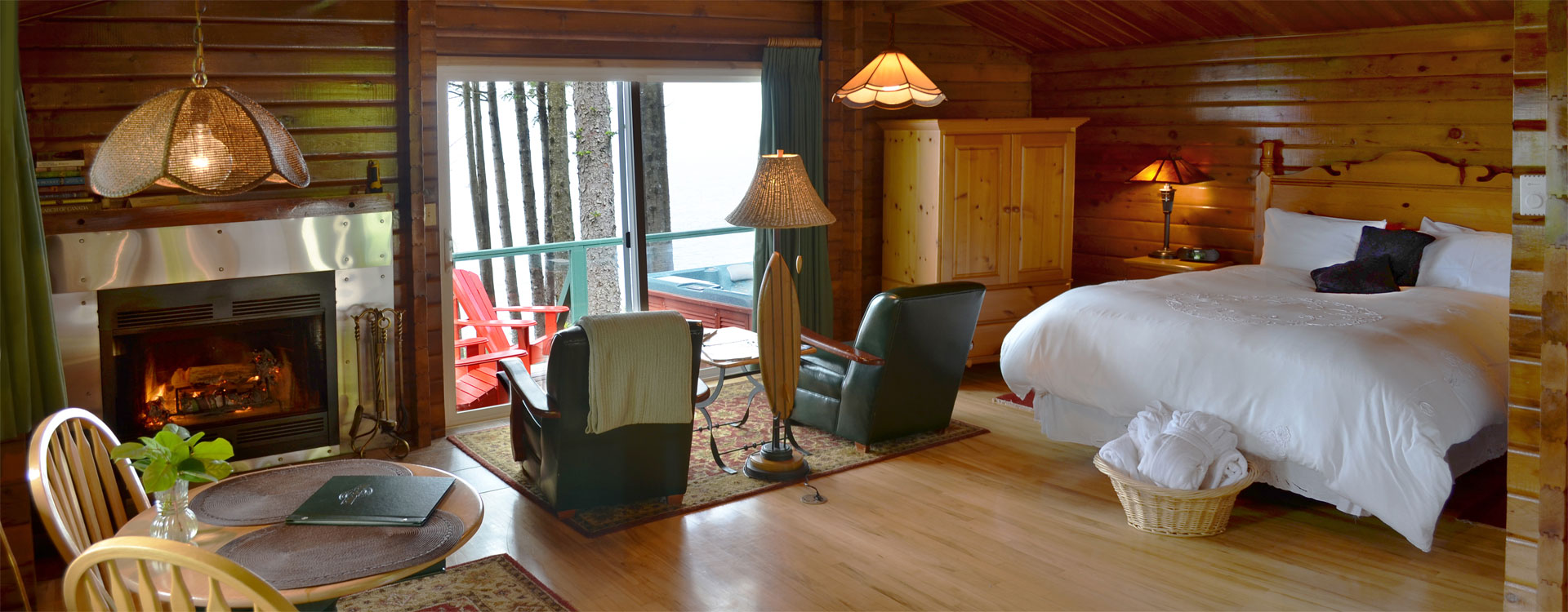 Cabins B & E: Raccoon & Cormorant