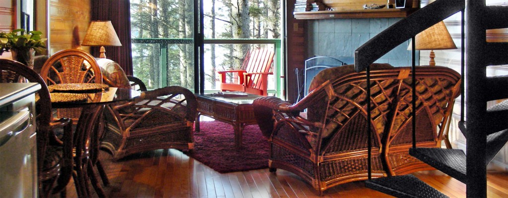 Jacobs Creek cabin interior
