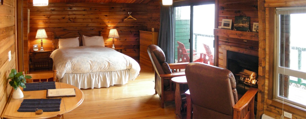 cabin 14 cozy cabin interior at point no point resort