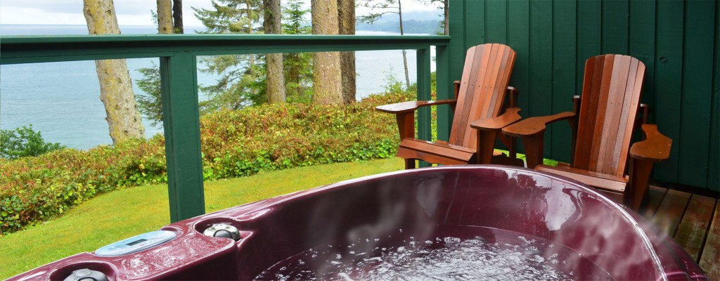 suites 5 and 6 house by the sea deck at point no point resort